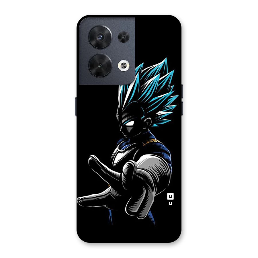 Vegeta Super Saiyan Back Case for Oppo Reno8 5G