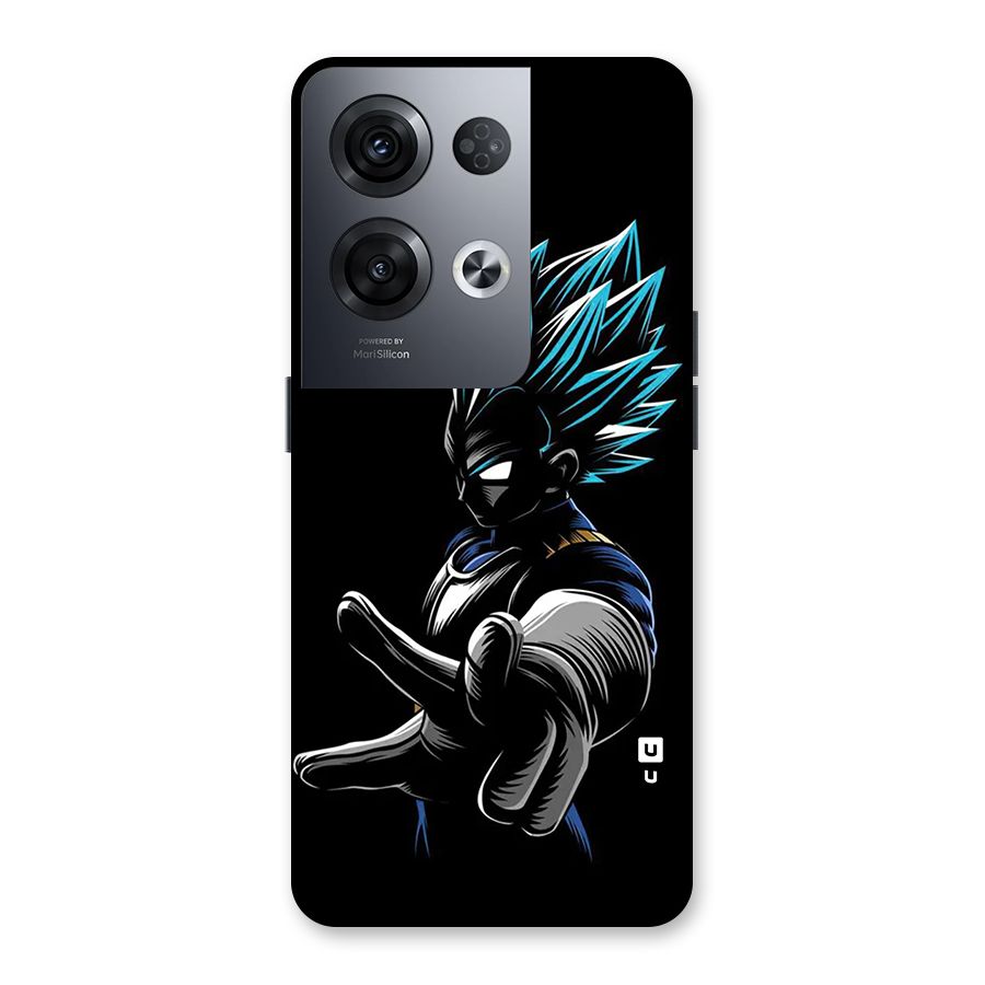 Vegeta Super Saiyan Back Case for Oppo Reno8 Pro 5G