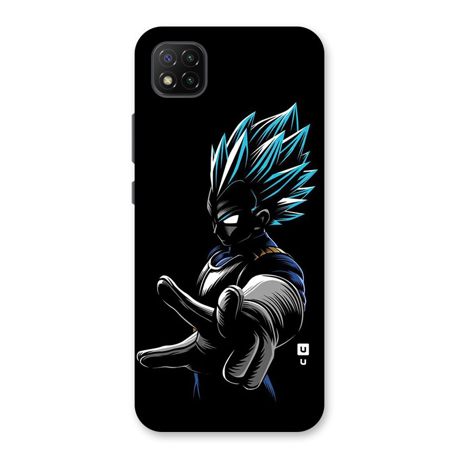 Vegeta Super Saiyan Back Case for Poco C3