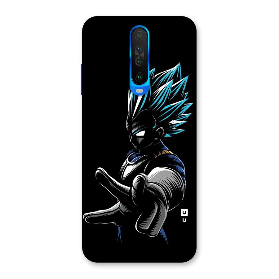 Vegeta Super Saiyan Back Case for Poco X2