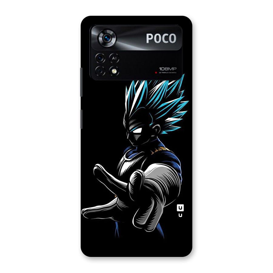Vegeta Super Saiyan Back Case for Poco X4 Pro 5G