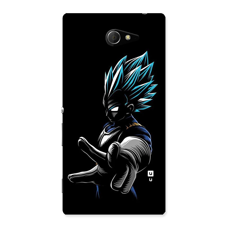 Vegeta Super Saiyan Back Case for Xperia M2