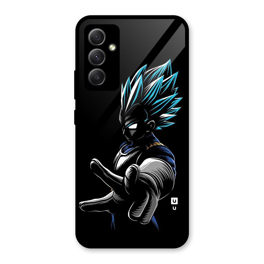 Vegeta Super Saiyan Glass Back Case for Galaxy A34