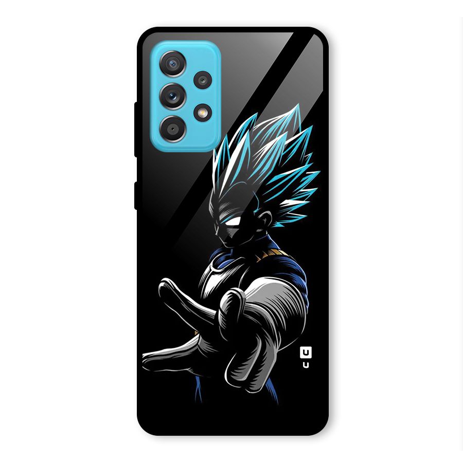 Vegeta Super Saiyan Glass Back Case for Galaxy A52