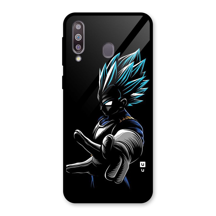 Vegeta Super Saiyan Glass Back Case for Galaxy M30