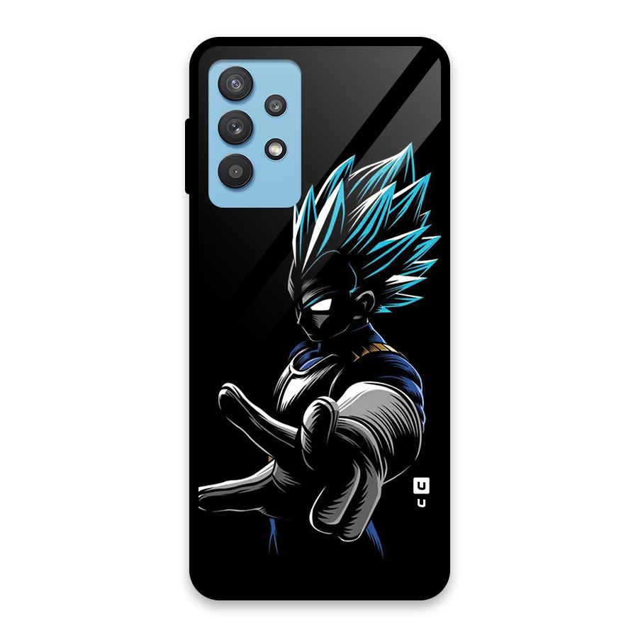 Vegeta Super Saiyan Glass Back Case for Galaxy M32 5G