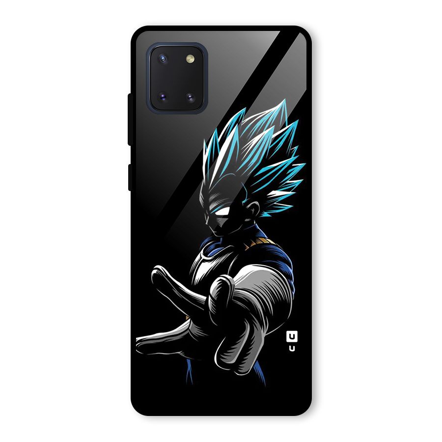 Vegeta Super Saiyan Glass Back Case for Galaxy Note 10 Lite