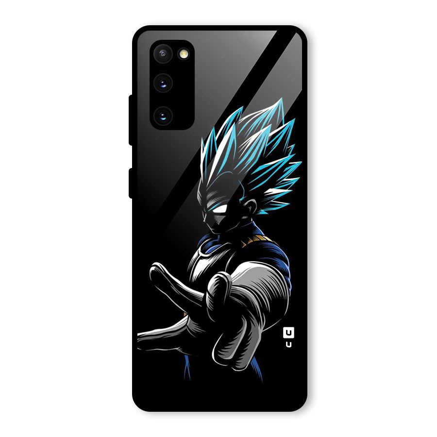 Vegeta Super Saiyan Glass Back Case for Galaxy S20 FE 5G