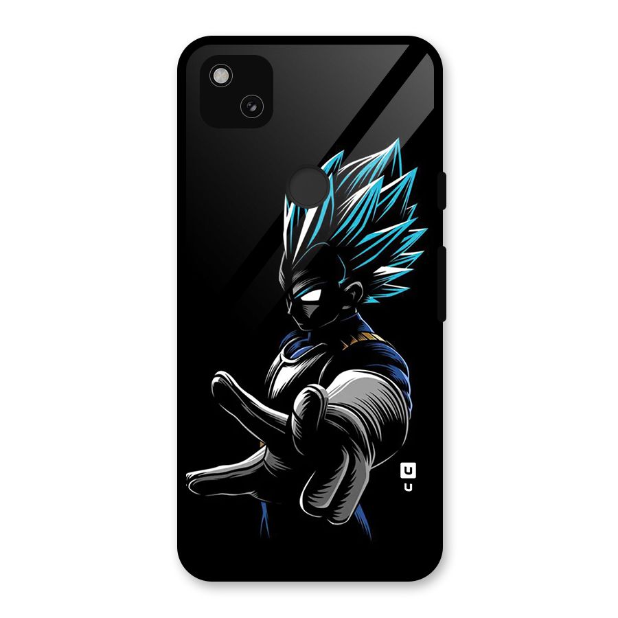 Vegeta Super Saiyan Glass Back Case for Google Pixel 4a