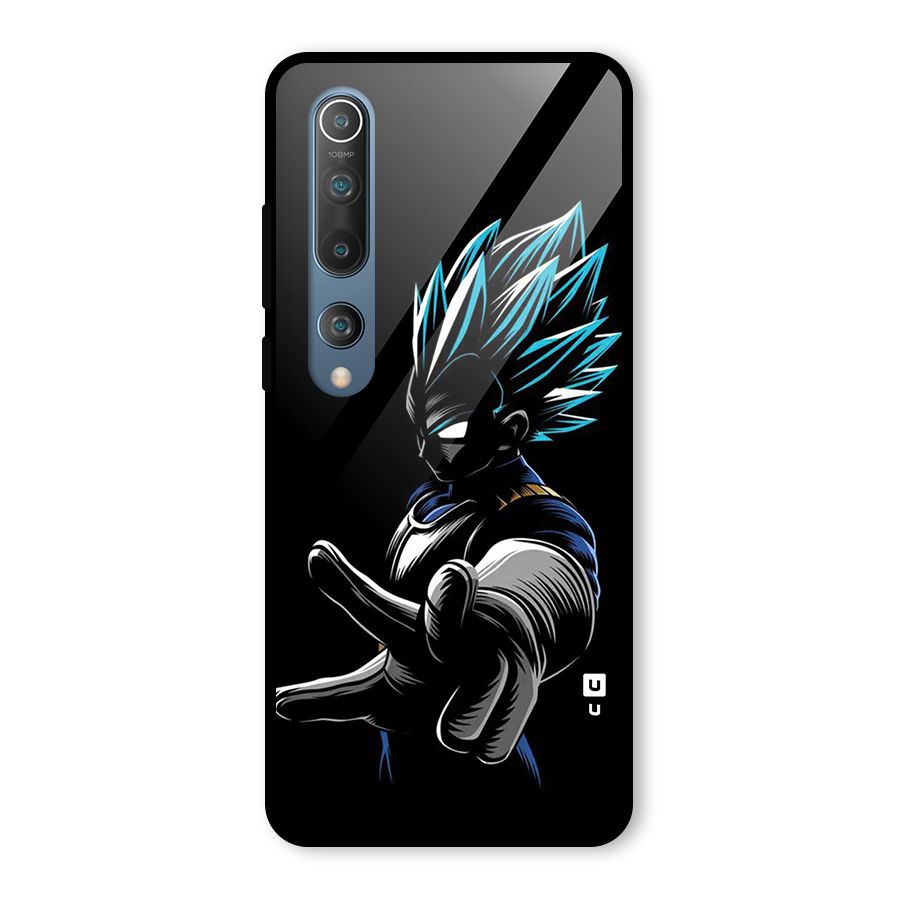 Vegeta Super Saiyan Glass Back Case for Mi 10