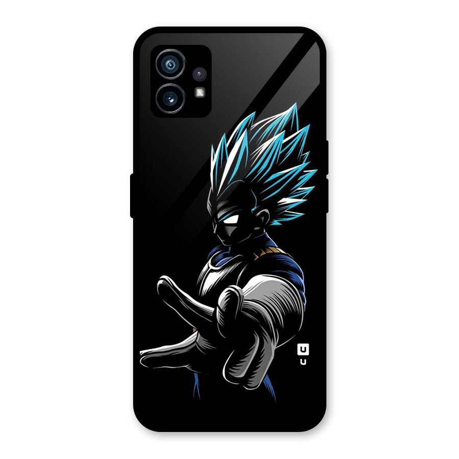 Vegeta Super Saiyan Glass Back Case for Nothing Phone 1