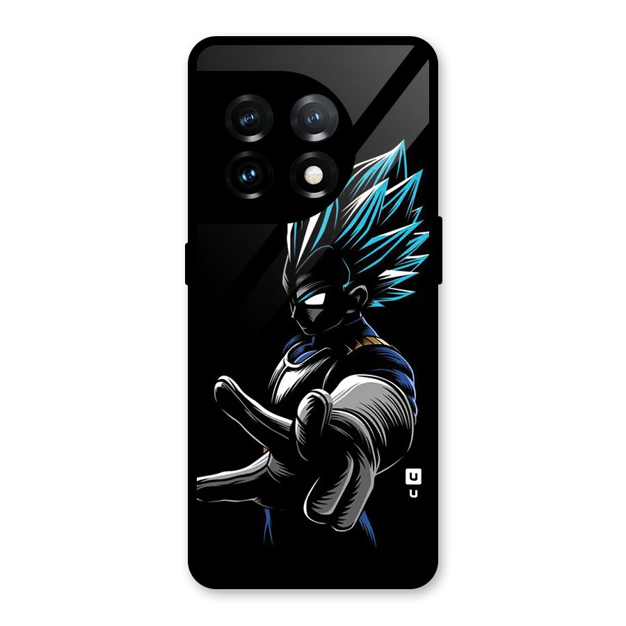 Vegeta Super Saiyan Glass Back Case for OnePlus 11