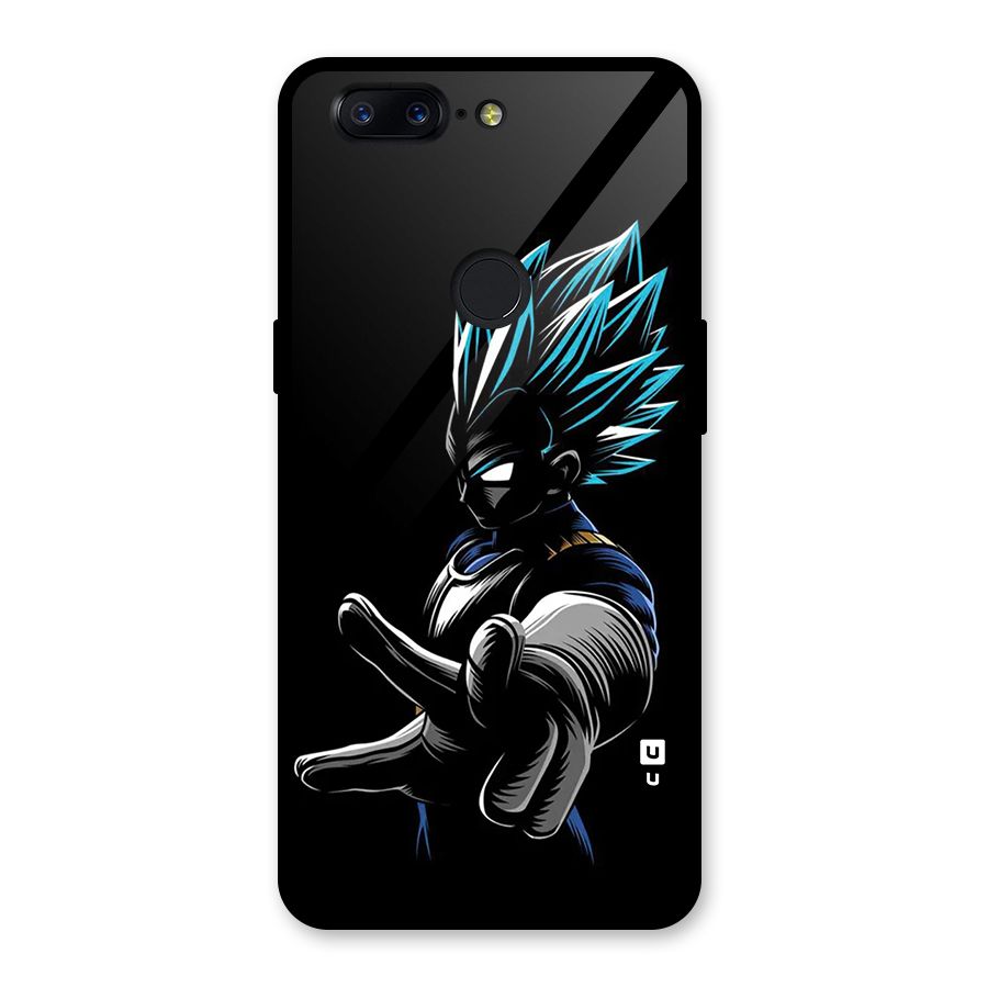 Vegeta Super Saiyan Glass Back Case for OnePlus 5T