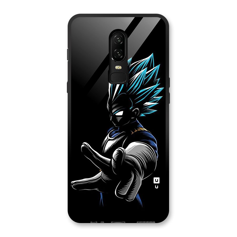 Vegeta Super Saiyan Glass Back Case for OnePlus 6
