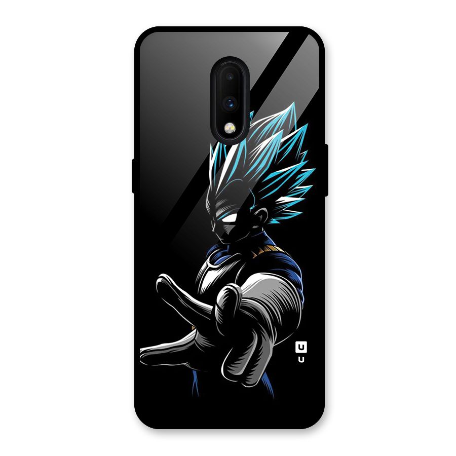 Vegeta Super Saiyan Glass Back Case for OnePlus 7