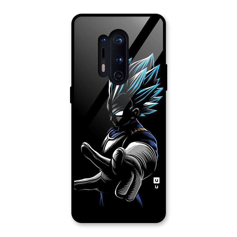 Vegeta Super Saiyan Glass Back Case for OnePlus 8 Pro