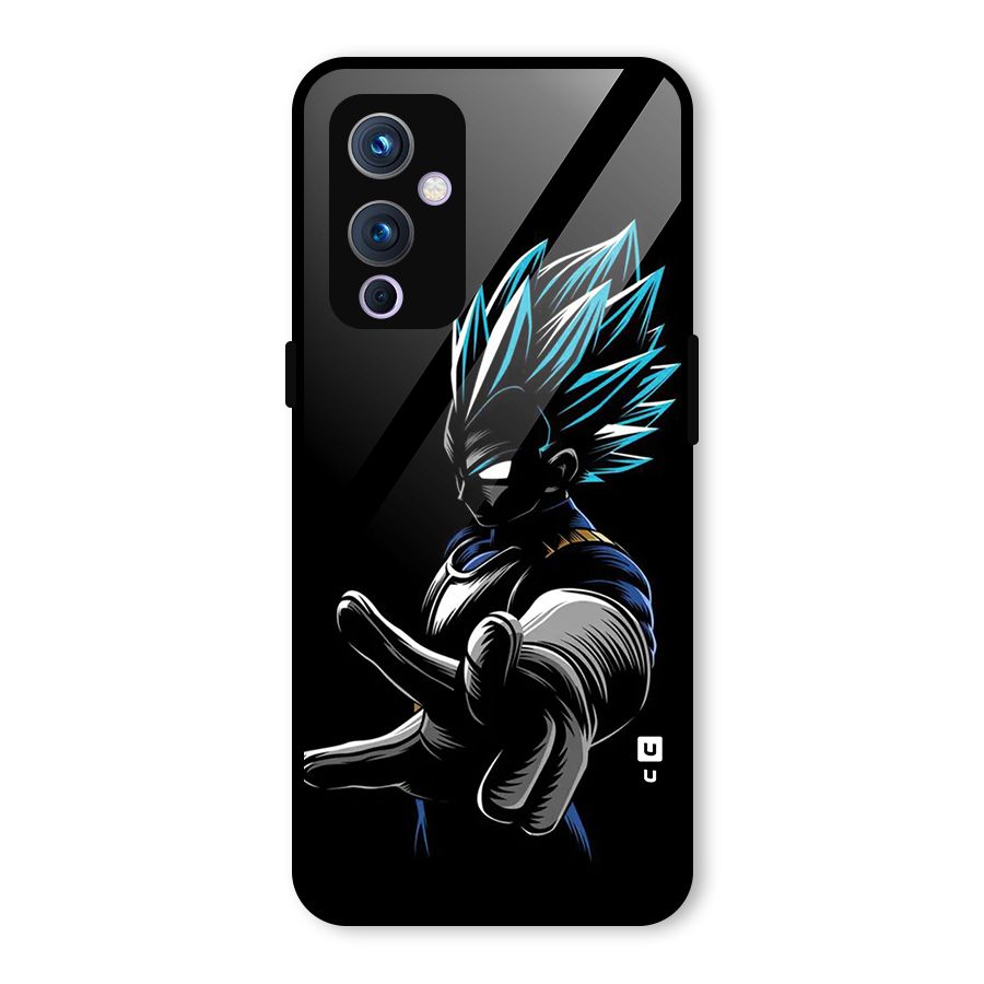 Vegeta Super Saiyan Glass Back Case for OnePlus 9