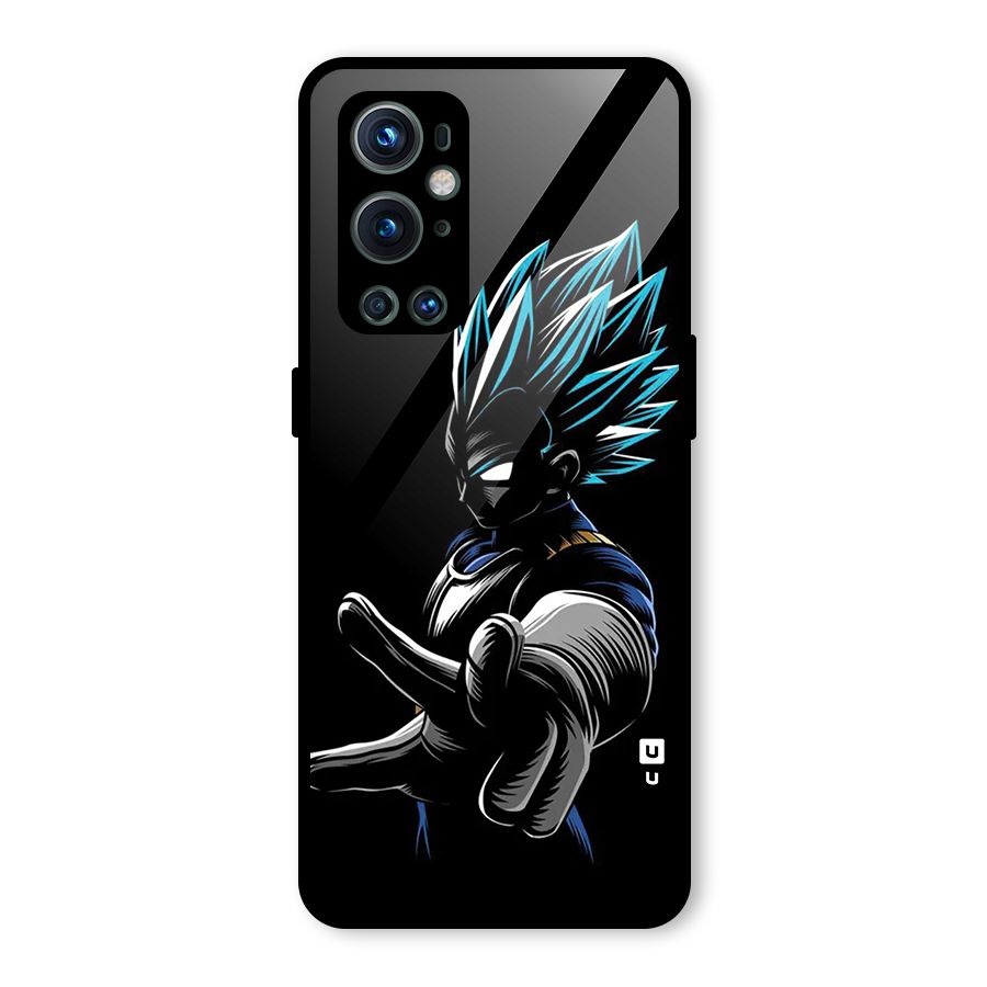 Vegeta Super Saiyan Glass Back Case for OnePlus 9 Pro
