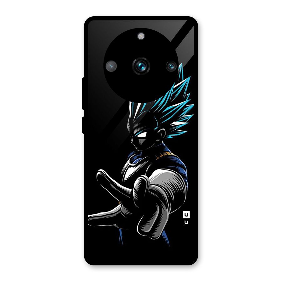 Vegeta Super Saiyan Glass Back Case for Realme 11 Pro Plus