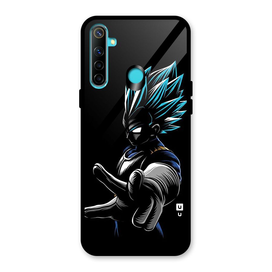 Vegeta Super Saiyan Glass Back Case for Realme 5
