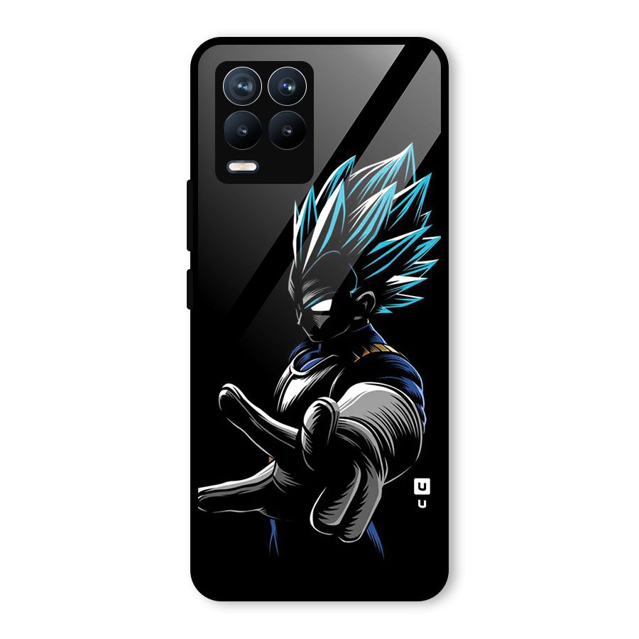 Vegeta Super Saiyan Glass Back Case for Realme 8