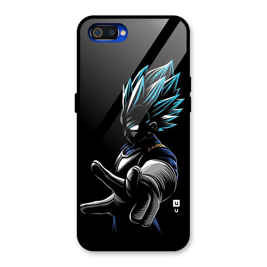 Vegeta Super Saiyan Glass Back Case for Realme C2