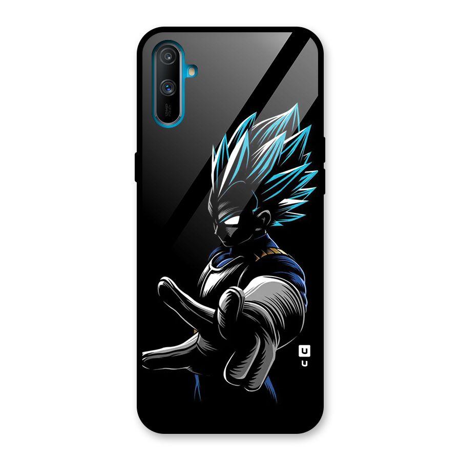 Vegeta Super Saiyan Glass Back Case for Realme C3