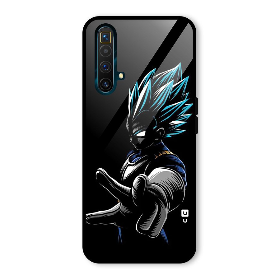 Vegeta Super Saiyan Glass Back Case for Realme X3 SuperZoom