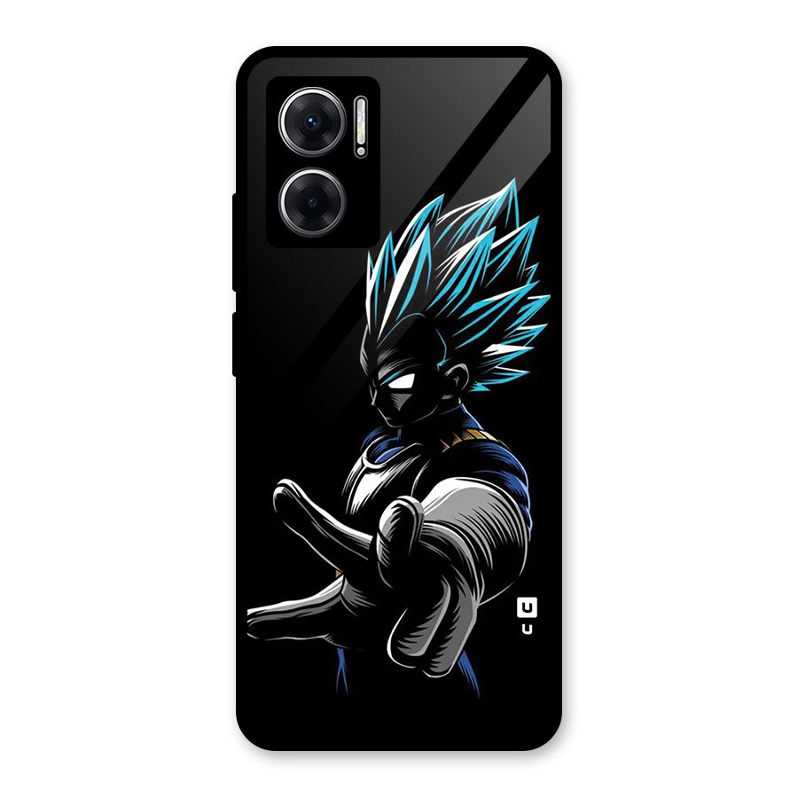 Vegeta Super Saiyan Glass Back Case for Redmi 11 Prime 5G