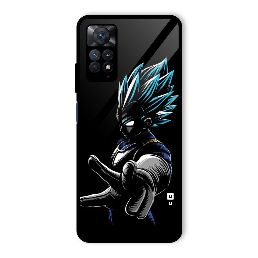 Vegeta Super Saiyan Glass Back Case for Redmi Note 11 Pro