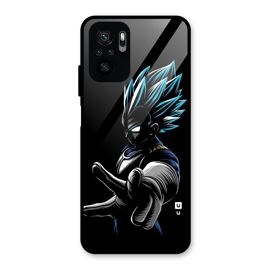 Vegeta Super Saiyan Glass Back Case for Redmi Note 11 SE