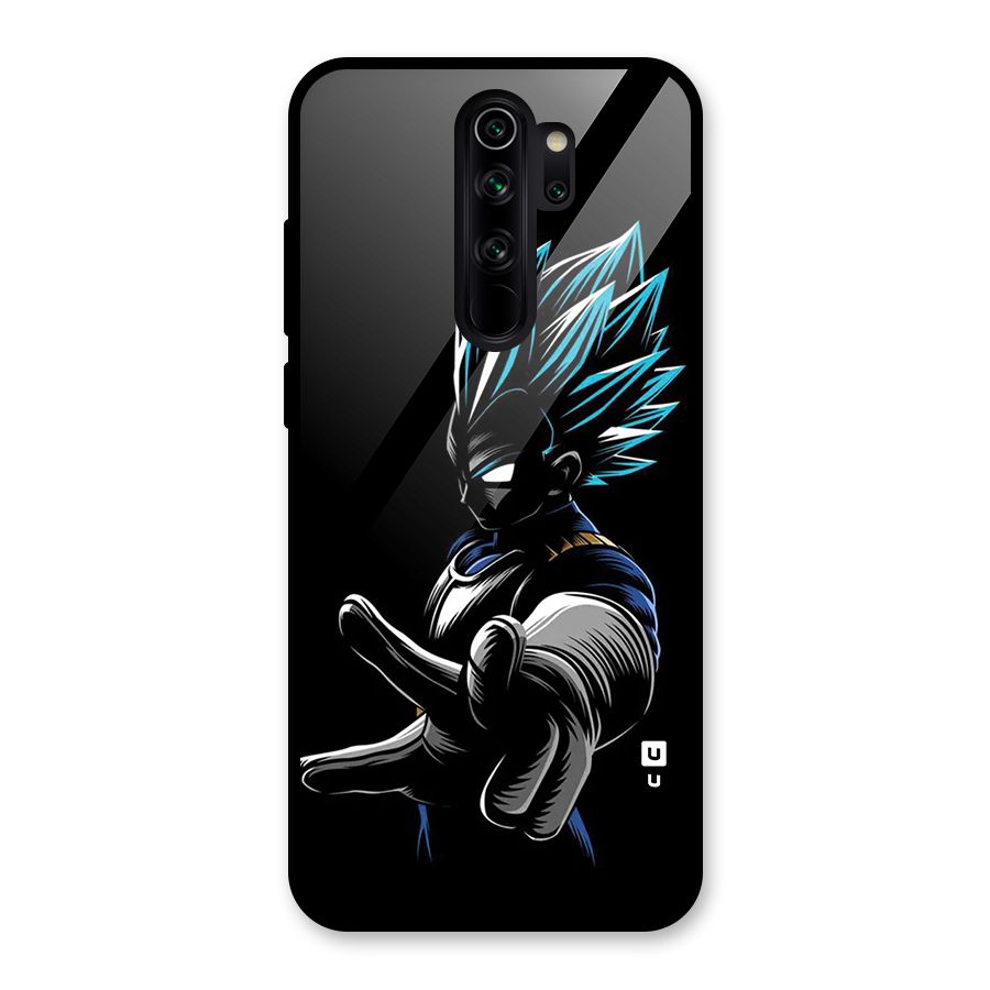 Vegeta Super Saiyan Glass Back Case for Redmi Note 8 Pro