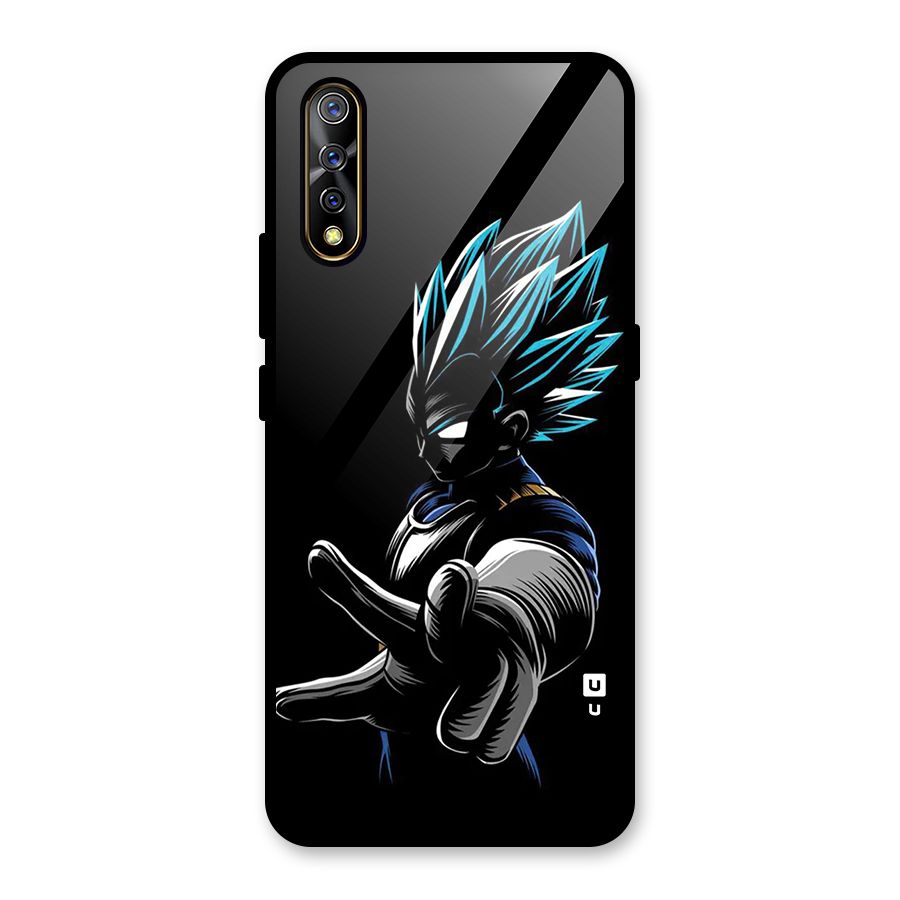 Vegeta Super Saiyan Glass Back Case for Vivo S1