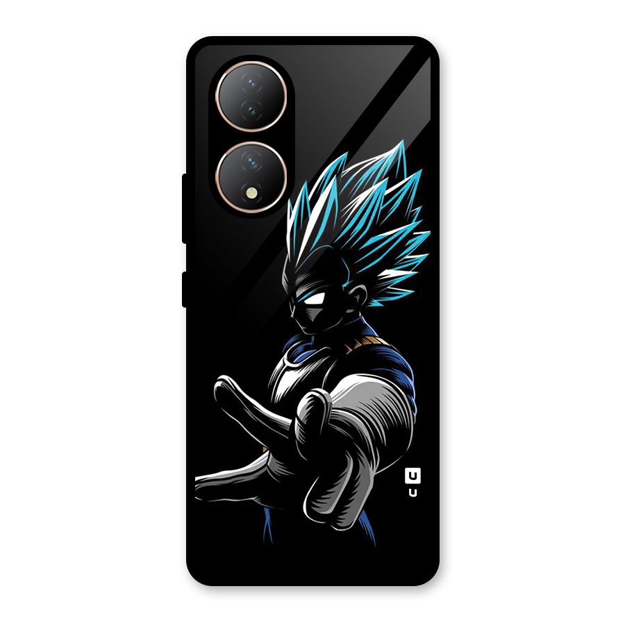 Vegeta Super Saiyan Glass Back Case for Vivo T2