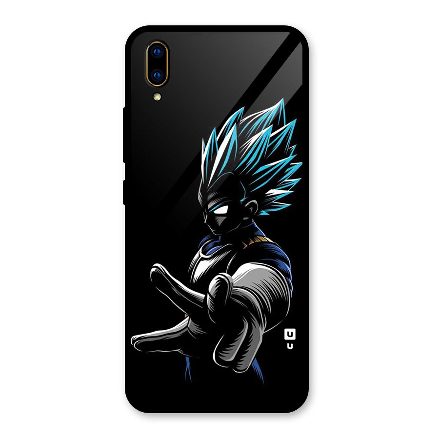 Vegeta Super Saiyan Glass Back Case for Vivo V11 Pro