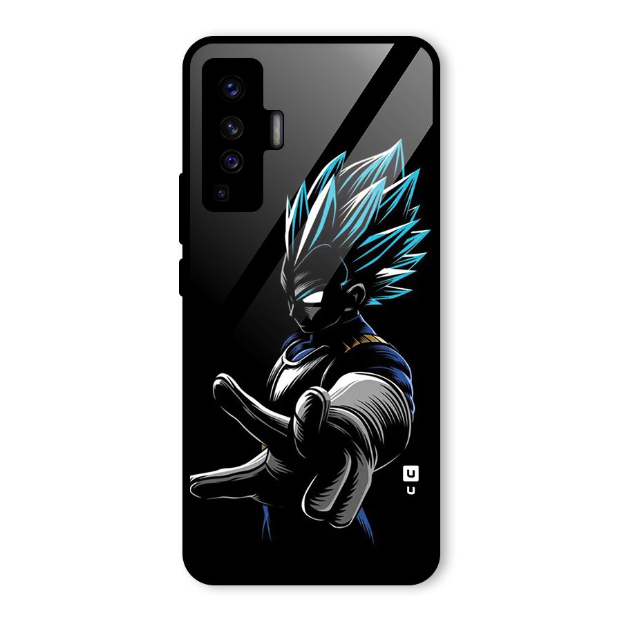Vegeta Super Saiyan Glass Back Case for Vivo X50