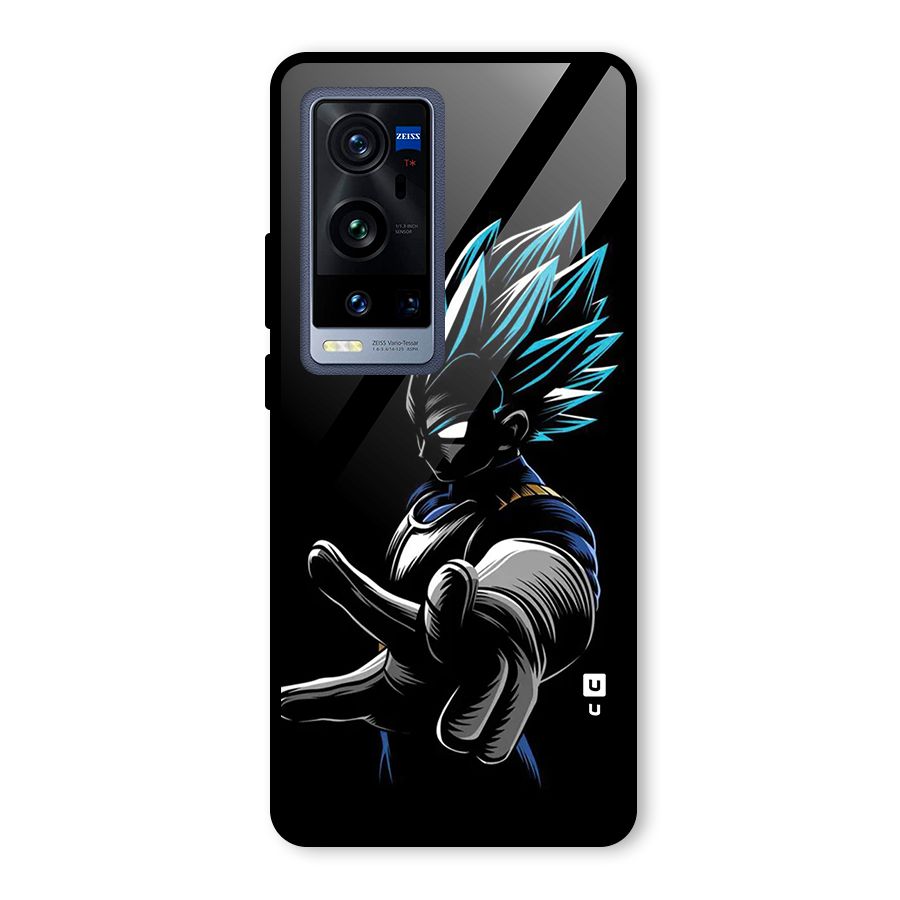 Vegeta Super Saiyan Glass Back Case for Vivo X60 Pro Plus