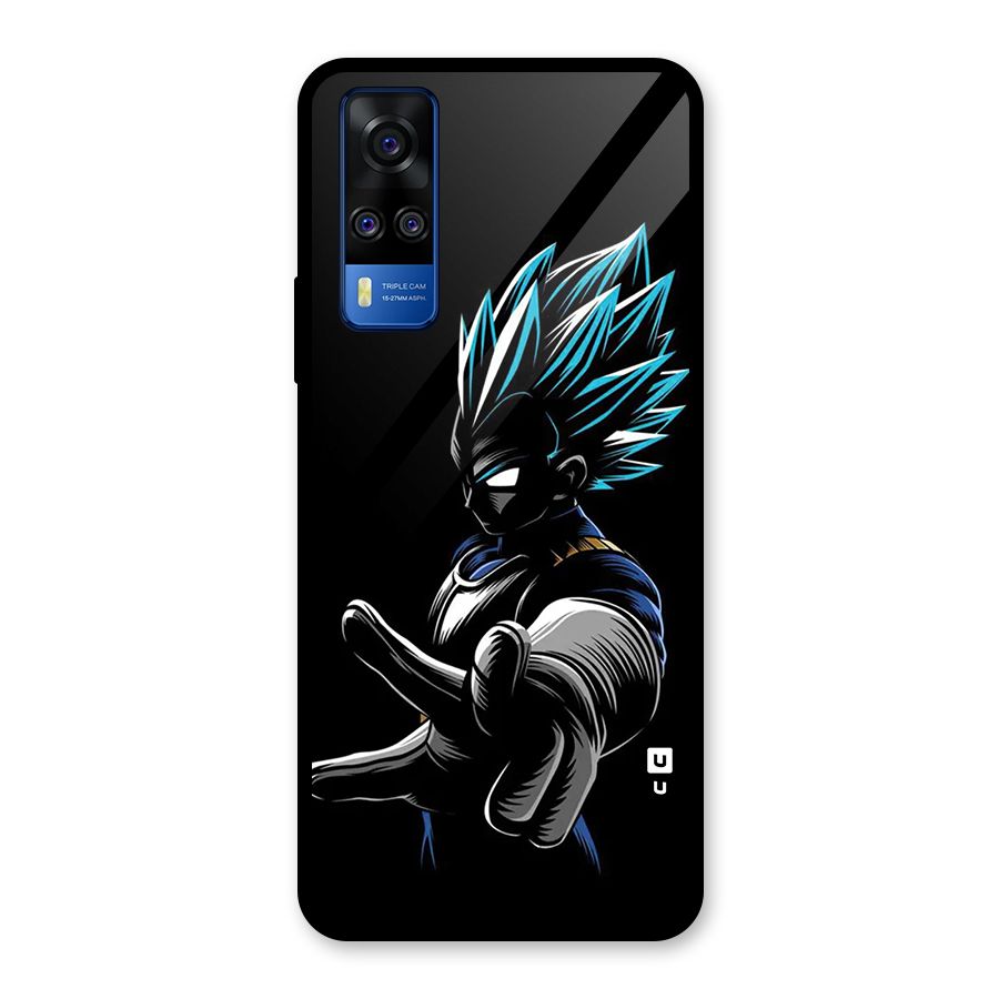 Vegeta Super Saiyan Glass Back Case for Vivo Y31