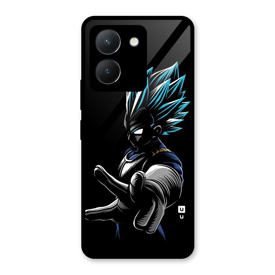 Vegeta Super Saiyan Glass Back Case for Vivo Y36