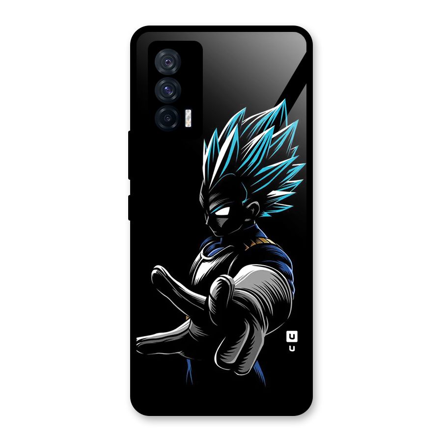 Vegeta Super Saiyan Glass Back Case for Vivo iQOO 7 5G