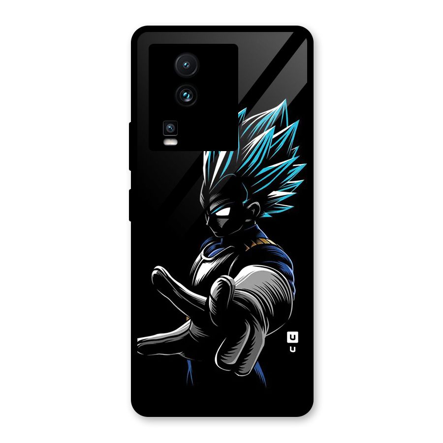Vegeta Super Saiyan Glass Back Case for Vivo iQOO Neo 7