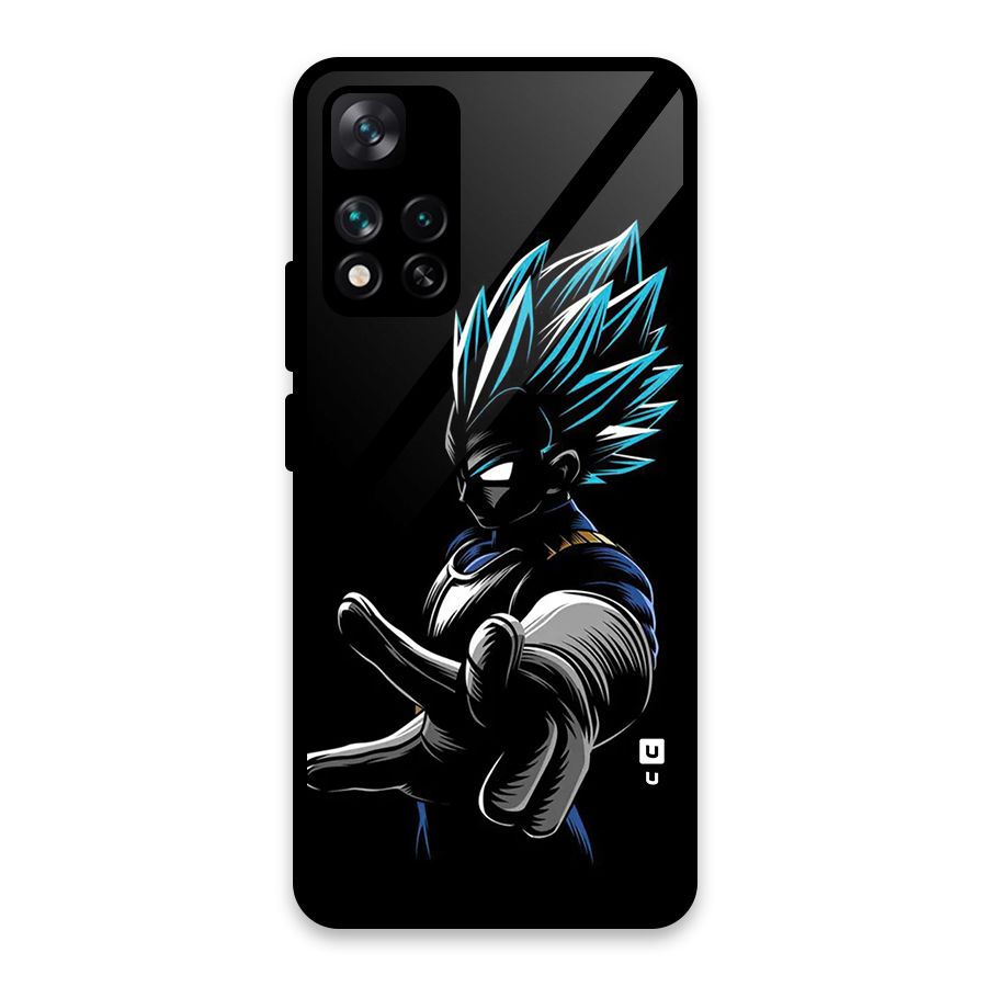Vegeta Super Saiyan Glass Back Case for Xiaomi 11i HyperCharge 5G