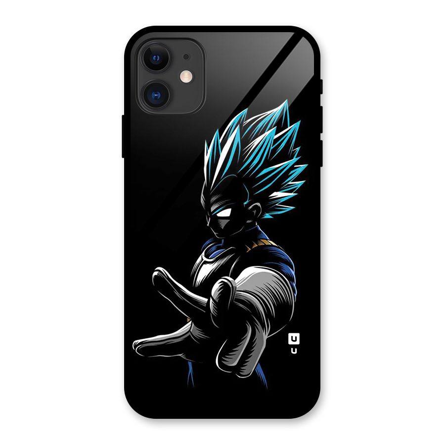 Vegeta Super Saiyan Glass Back Case for iPhone 11