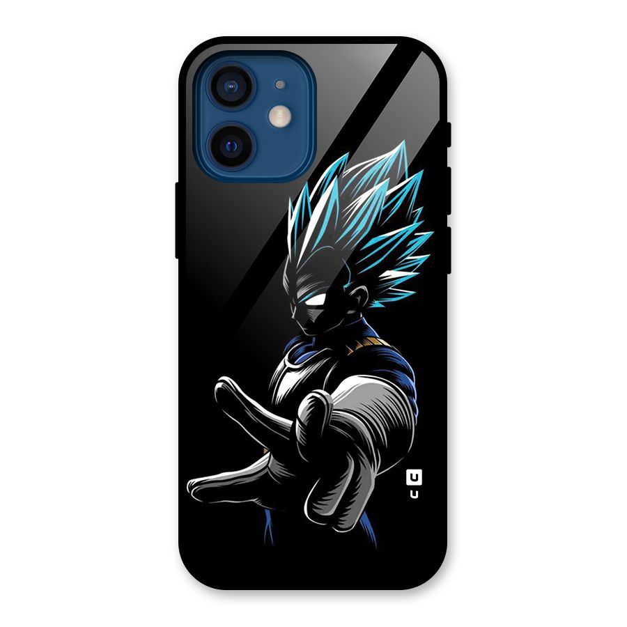 Vegeta Super Saiyan Glass Back Case for iPhone 12 Mini