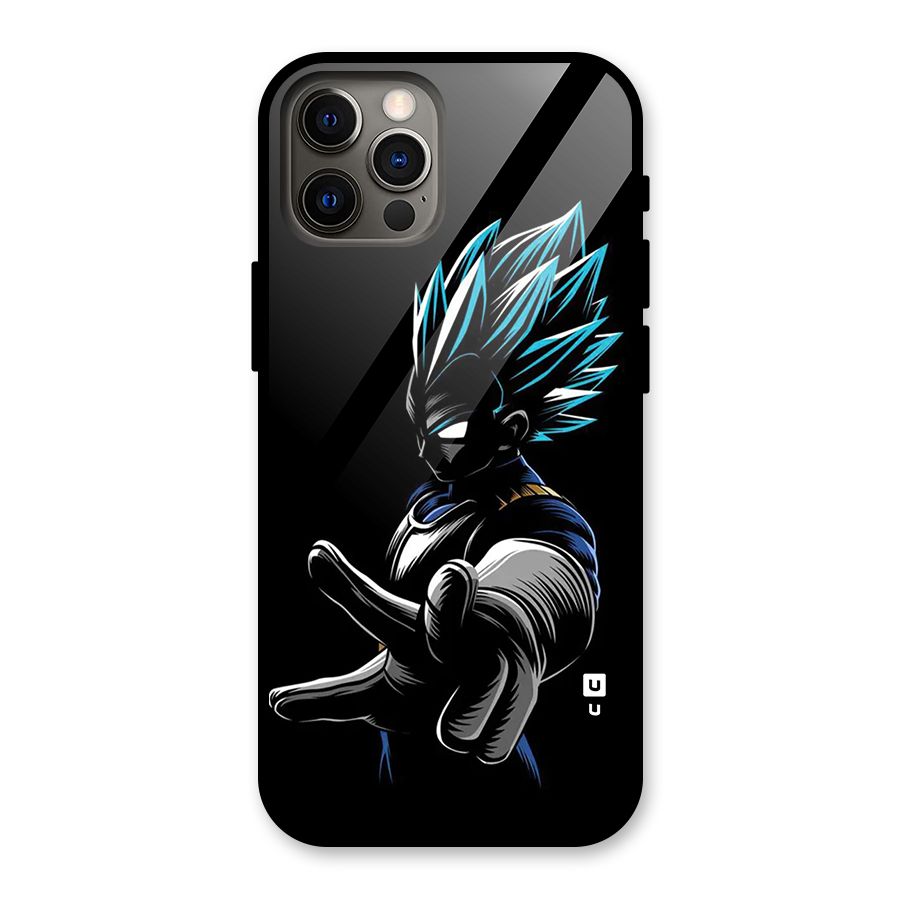 Vegeta Super Saiyan Glass Back Case for iPhone 12 Pro