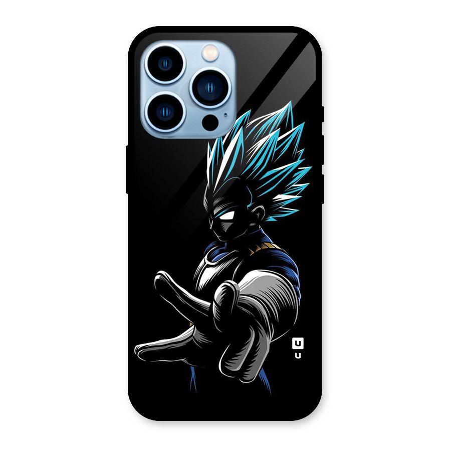Vegeta Super Saiyan Glass Back Case for iPhone 13 Pro