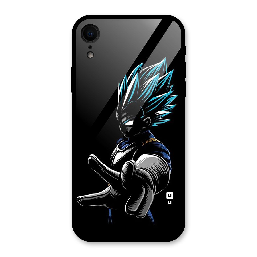 Vegeta Super Saiyan Glass Back Case for iPhone XR