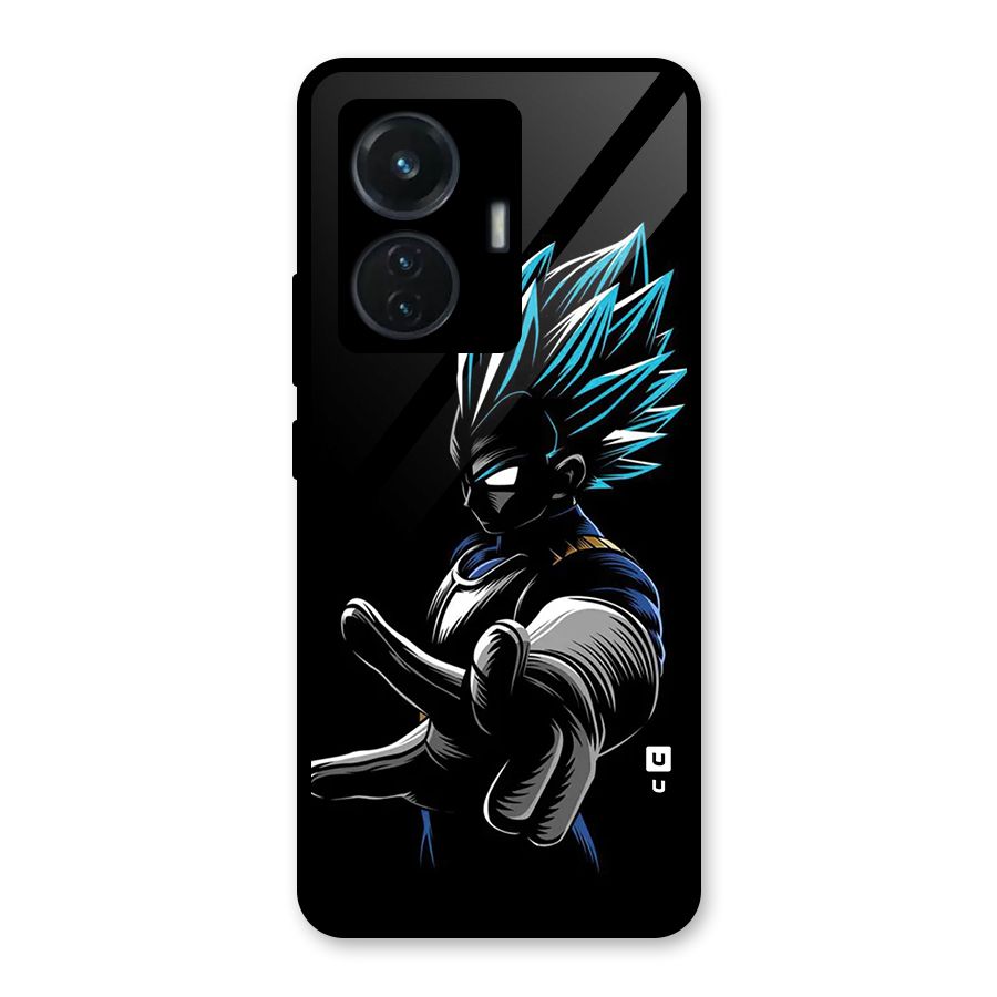 Vegeta Super Saiyan Glass Back Case for iQOO Z6 44W