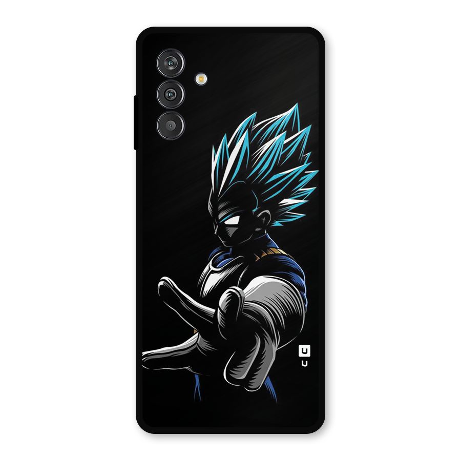 Vegeta Super Saiyan Metal Back Case for Galaxy M13