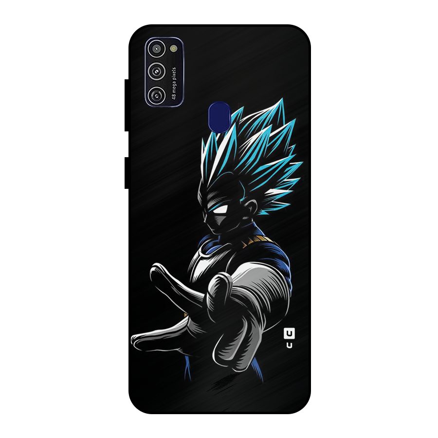 Vegeta Super Saiyan Metal Back Case for Galaxy M30s